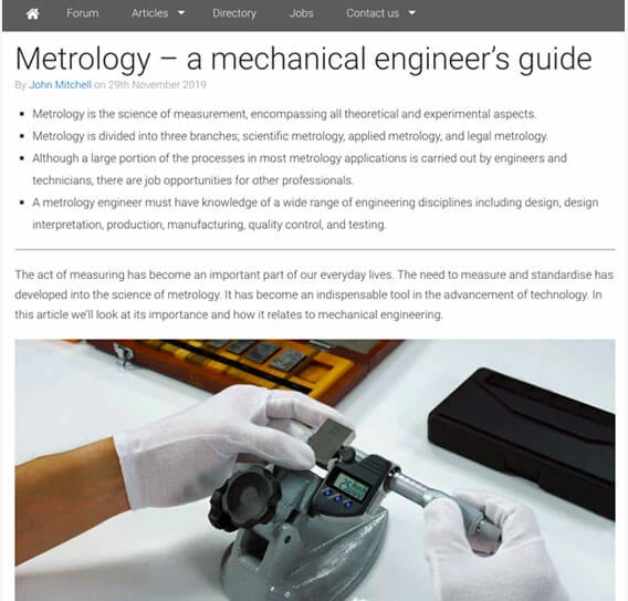 Engineering Clicks blog post written by Engineering Copywriter