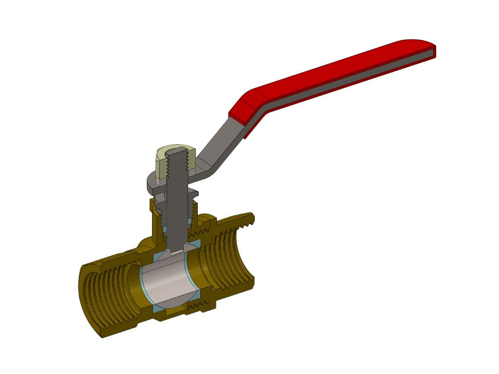 valve technical illustration