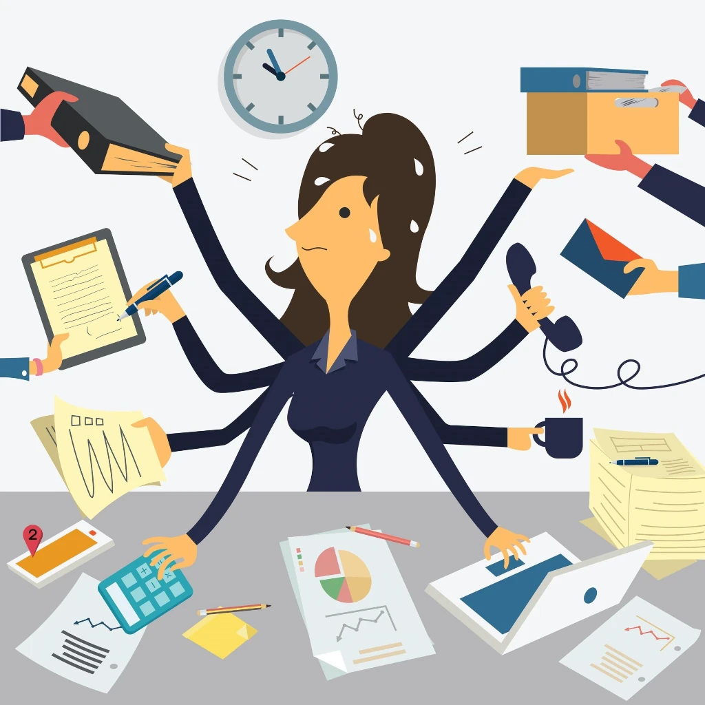 managing various social media among other tasks can be a lot of workload