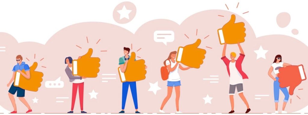 consistent quality content production gains business good reputation