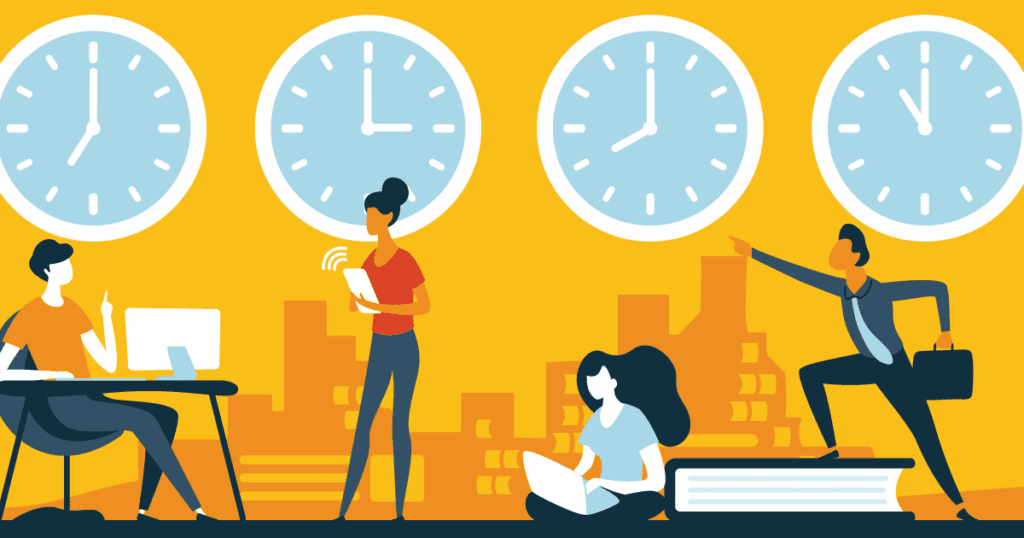 blog planner helps with scheduling and working with different time zones