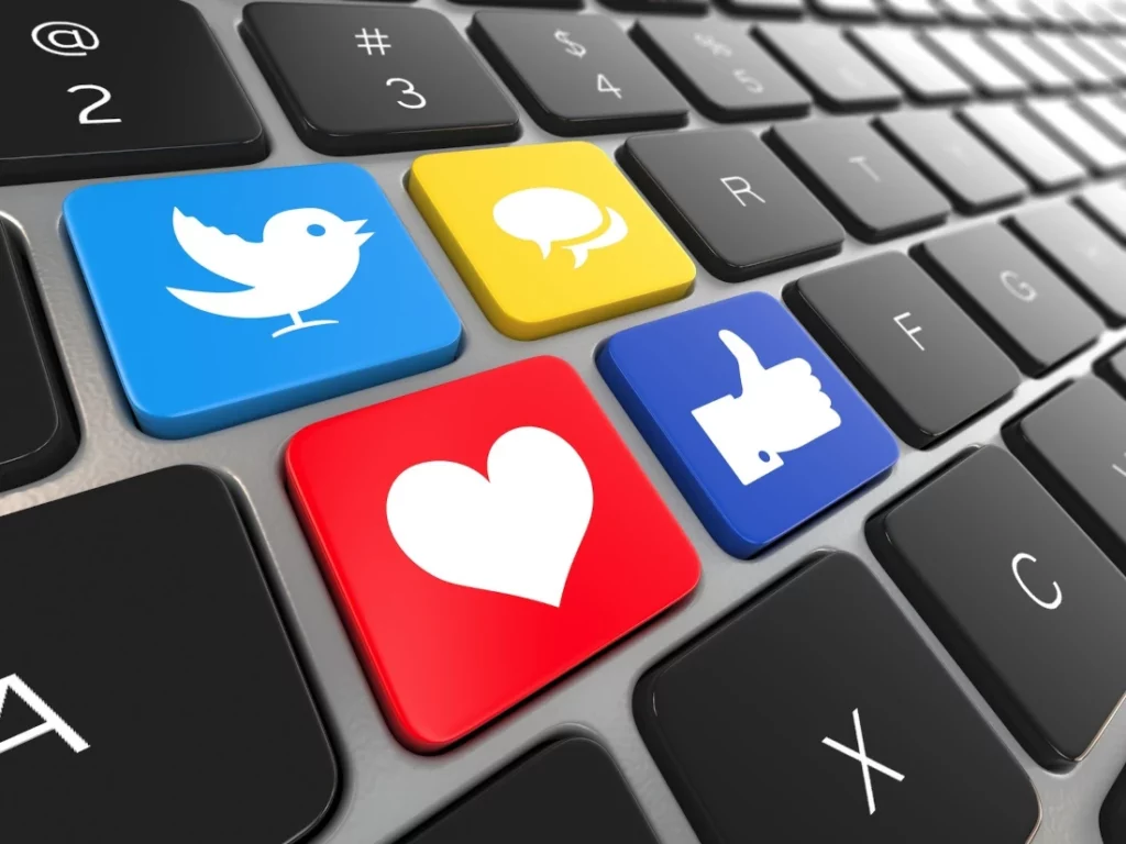 promotion through social media as part of content strategy