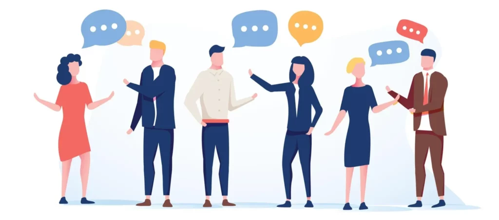 building connections with weekly blog content