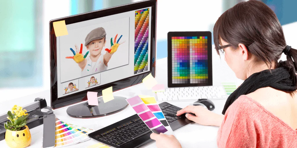 creating visual designs in industrial marketing