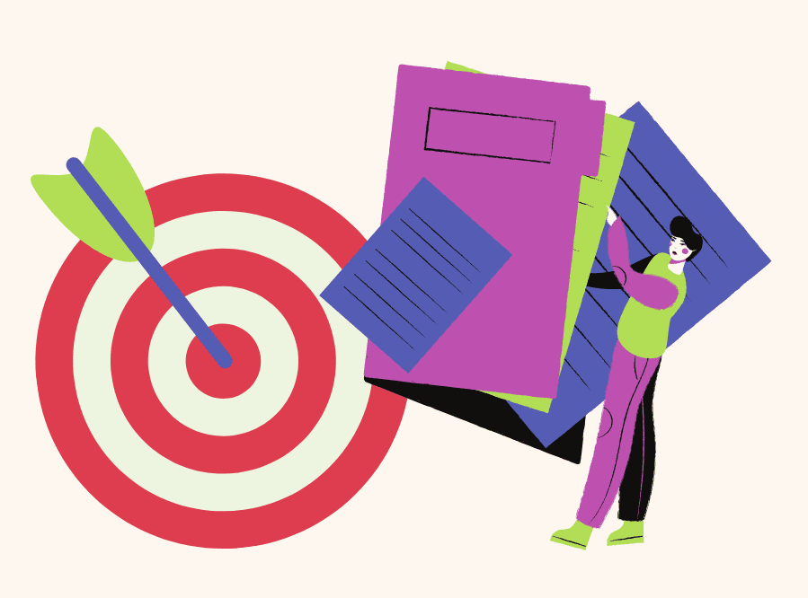 content plan objective defining goals and objectives before setting a content strategy